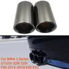 Exhaust Muffler Tips For BMW F30 2013-2018 E90 E92 3 Series GT325i 328i 320i Tips Cover Decoration Exhaust Pipe Car Accessories