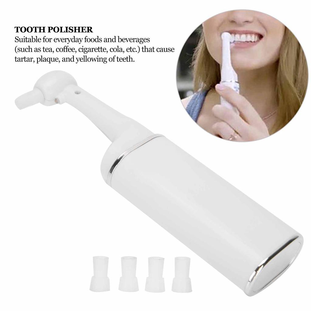 Electric Tooth Polisher Dental Stain Plaque Remover Teeth Whitening Cleaning Tool