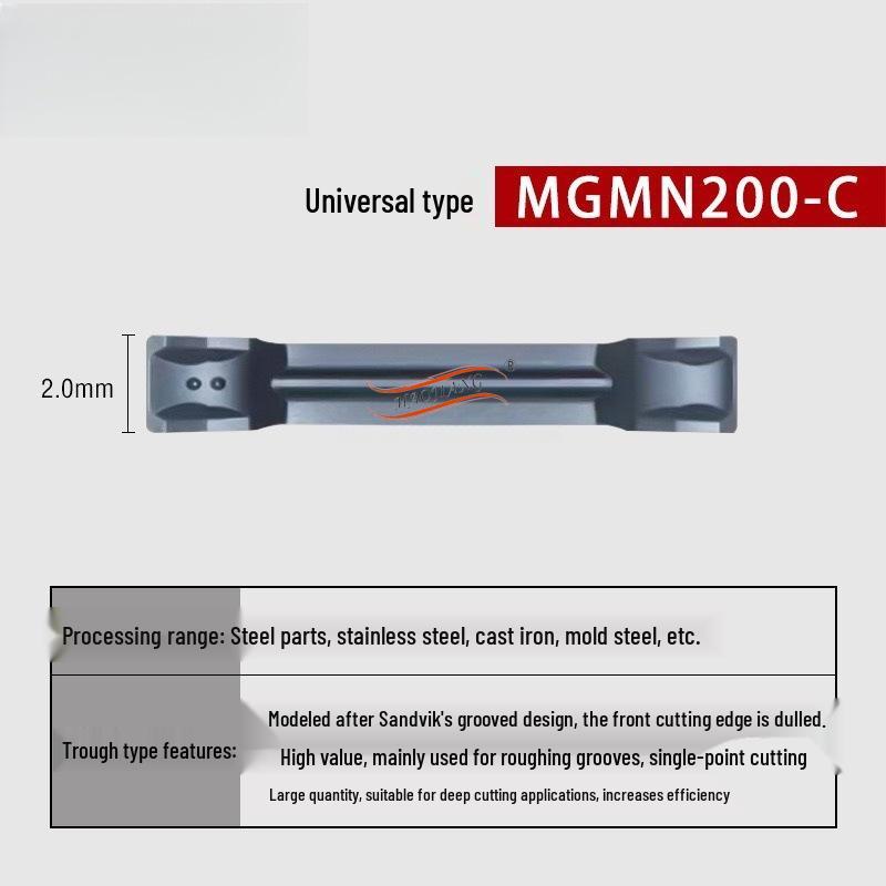 MGMN Grooving and End Face CNC Cutting Inserts
