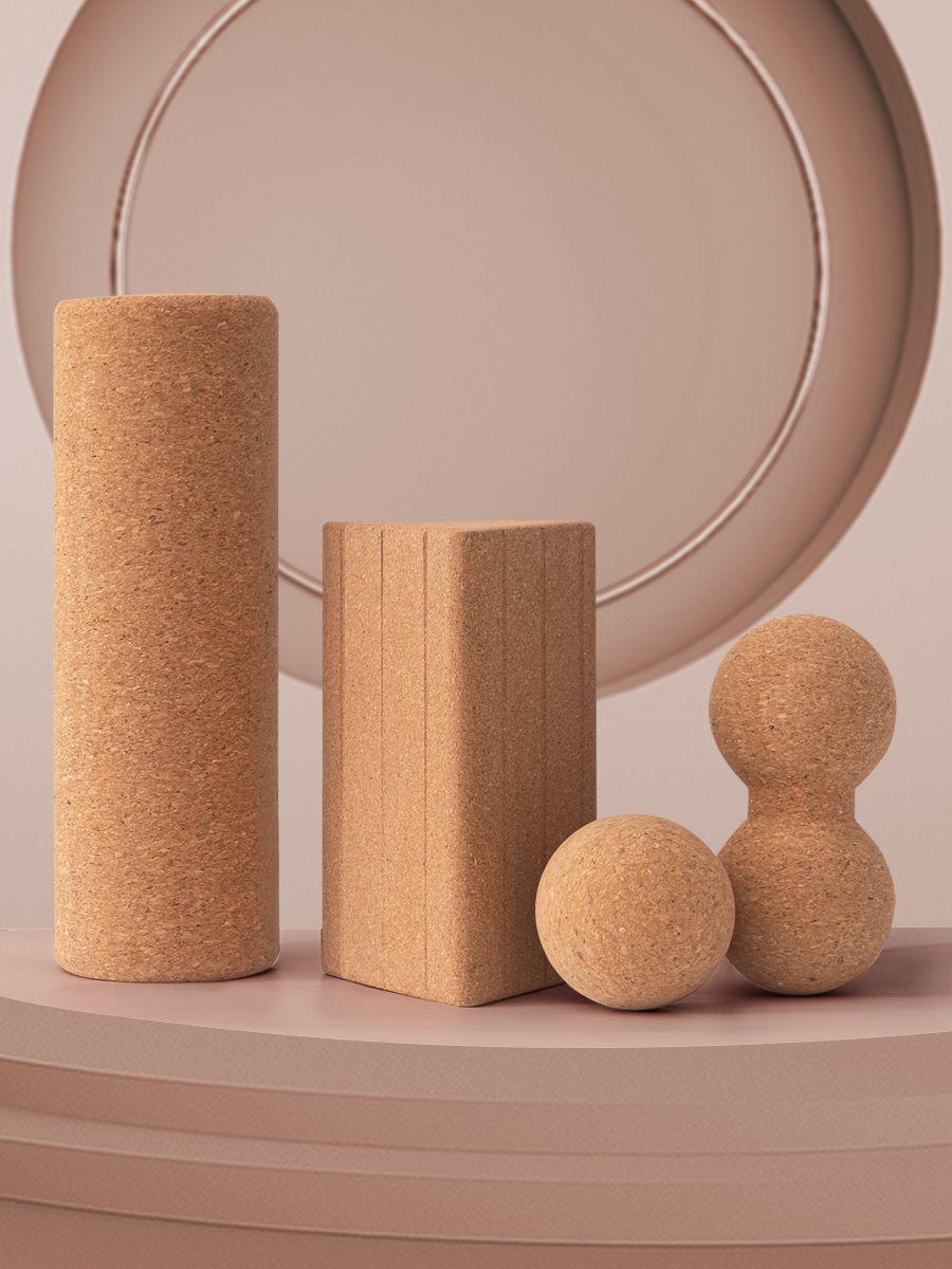 

Серія Корк М яч для масажу фасцій та Ролик для масажу ніг і Йоги Bud Cork Brick - Limited Offer