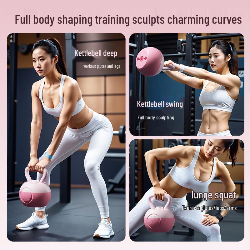 Adjustable Kettlebell for Men's and Women's Fitness: Home Glute & Hip Training Equipment