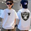 Children's T-shirt suitable for both men and women, street retro style children's shirt