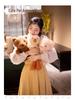 British Curly Animal Series: Cartoon Pig Plush Comfort Doll for Kids