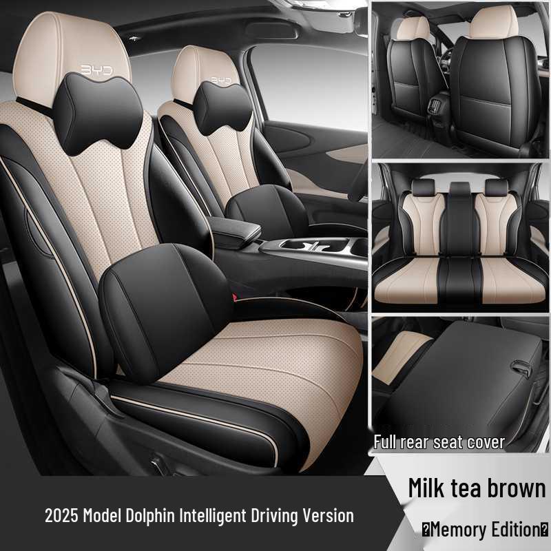 2025 BYD Dolphin Intelligent Driving Seat Covers - All-Season Universal Full Coverage Cushions