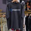 1999 Napster 'Thanks For Sharing' Rare Washed Black T-Shirt Mens Large Unisex T-Shirt