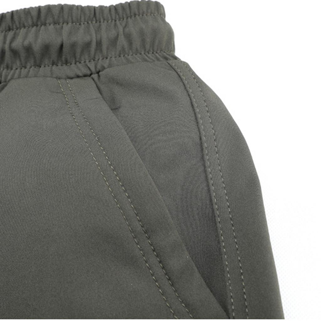 Men'S Casual Pants Loose Jogging Sports Large Pockets Leg Cinching Pants