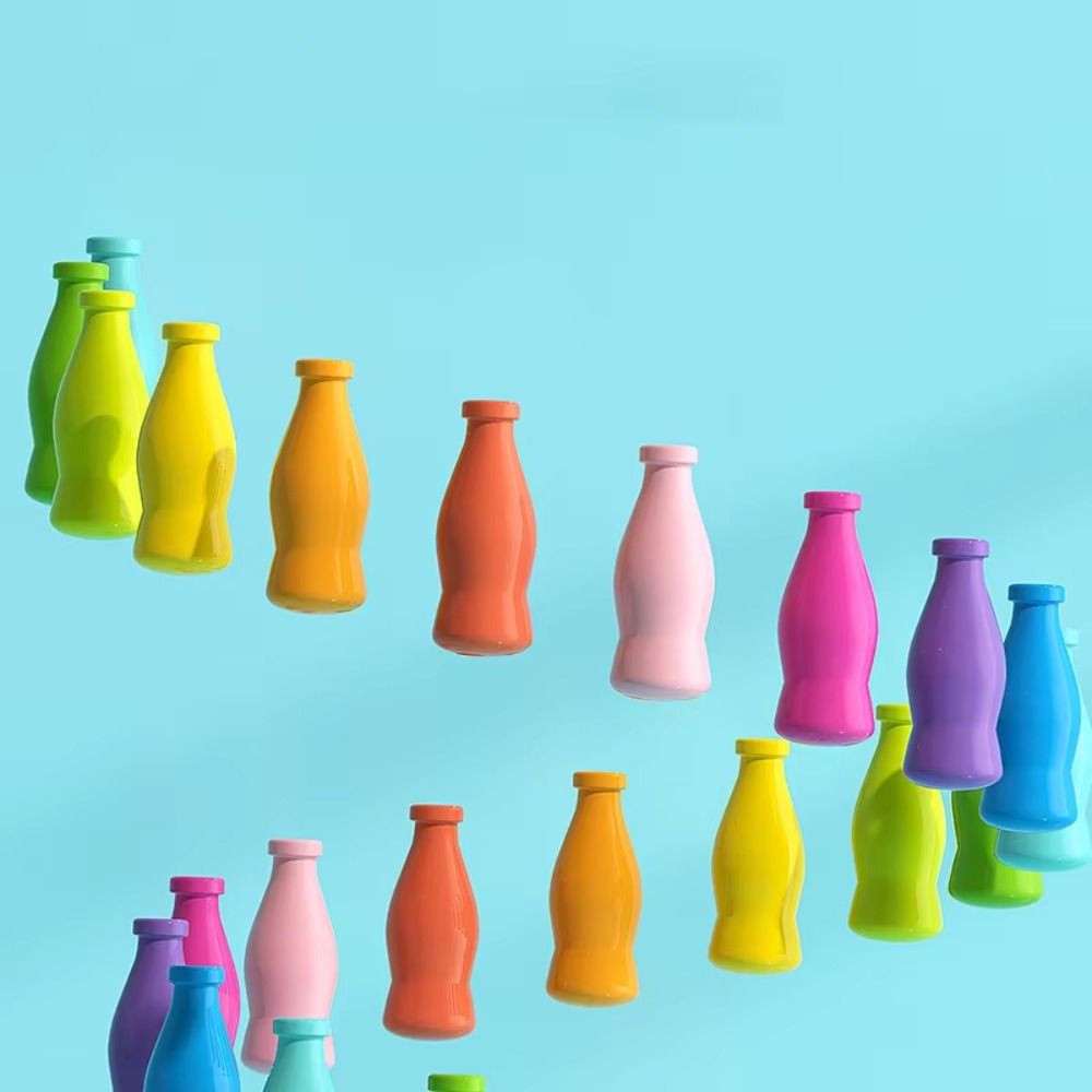 Interactive Bottle Matching Game Logical Thinking Montessori Color Sorting Toys  Kindergarten