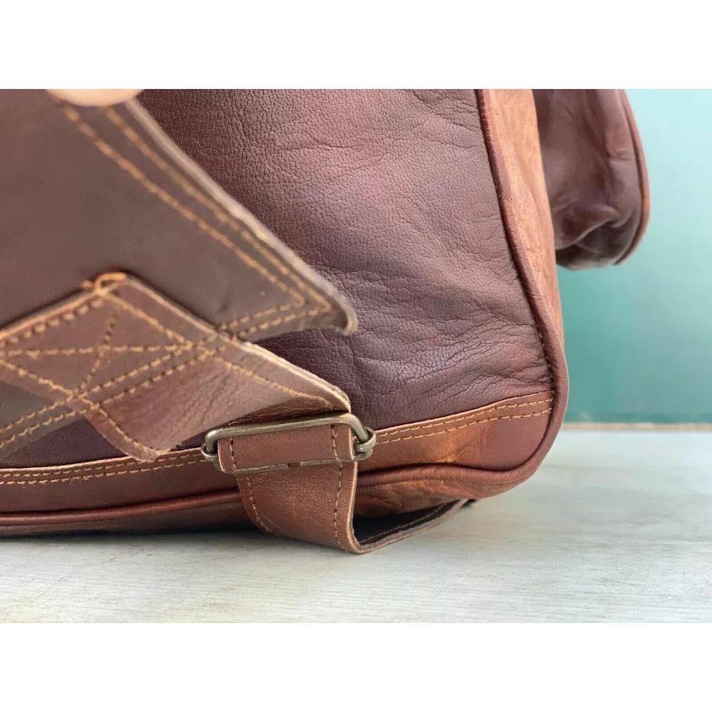 Новый рюкзак из козьей кожи ручной работы — фото 5