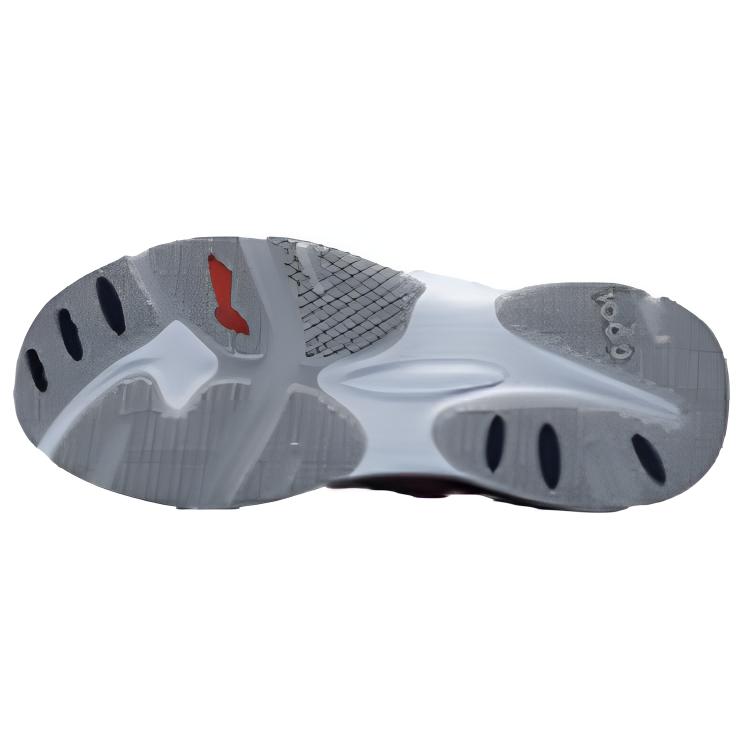 Li Ning Nebula OG Cushioning Slip Resistant Abrasion Resistant Lightweight Low top Casual Shoes Men's White Blue AGCR005-5