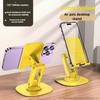 360° Rotating Foldable Desktop Mobile Phone Holder Plastic Stand+Metal Bottom Phone Stand Lazy Universal Tablet Support Stand