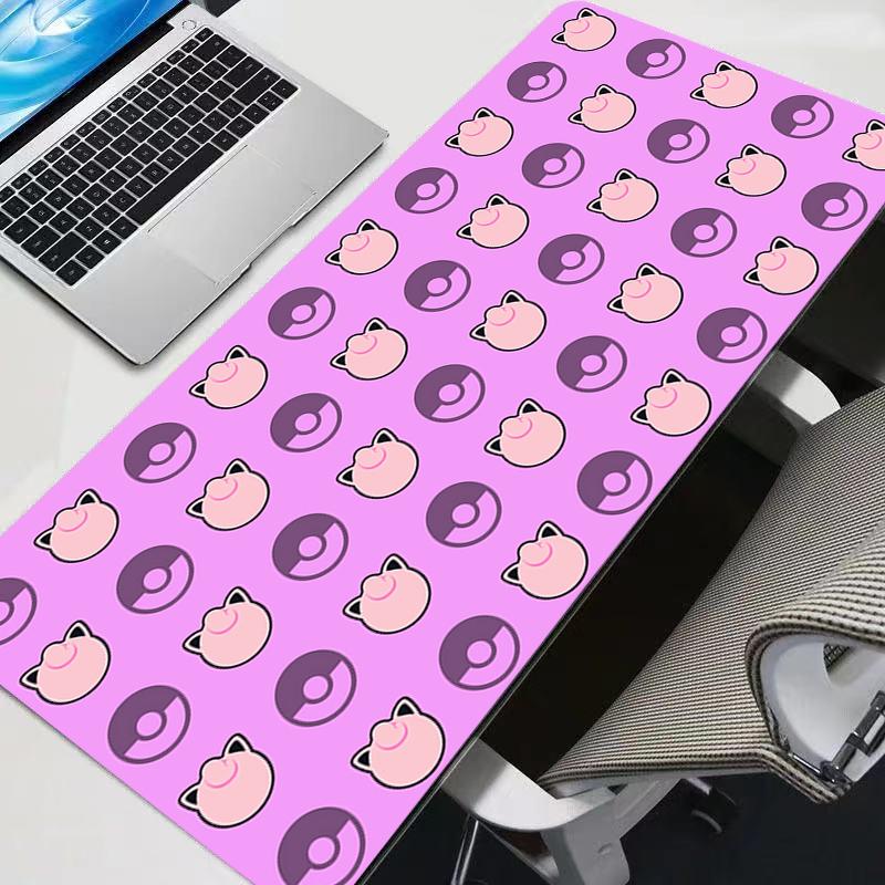 Mouse Pad notbook gamer Large Keyboard NonSlip Pokemon Pikachu Rubber Computer Carpet Desk Mat PC Gamer x MousePad