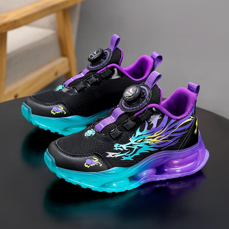 Autunno Scarpe da Ginnastica per Bambini Scarpe da Ragazzo da 4 a 10 Anni Scarpe Sportive per Bambini Scolari Antiscivolo Moda Scarpa da Ginnastica Scarpa da Ginnastica da Ragazzo