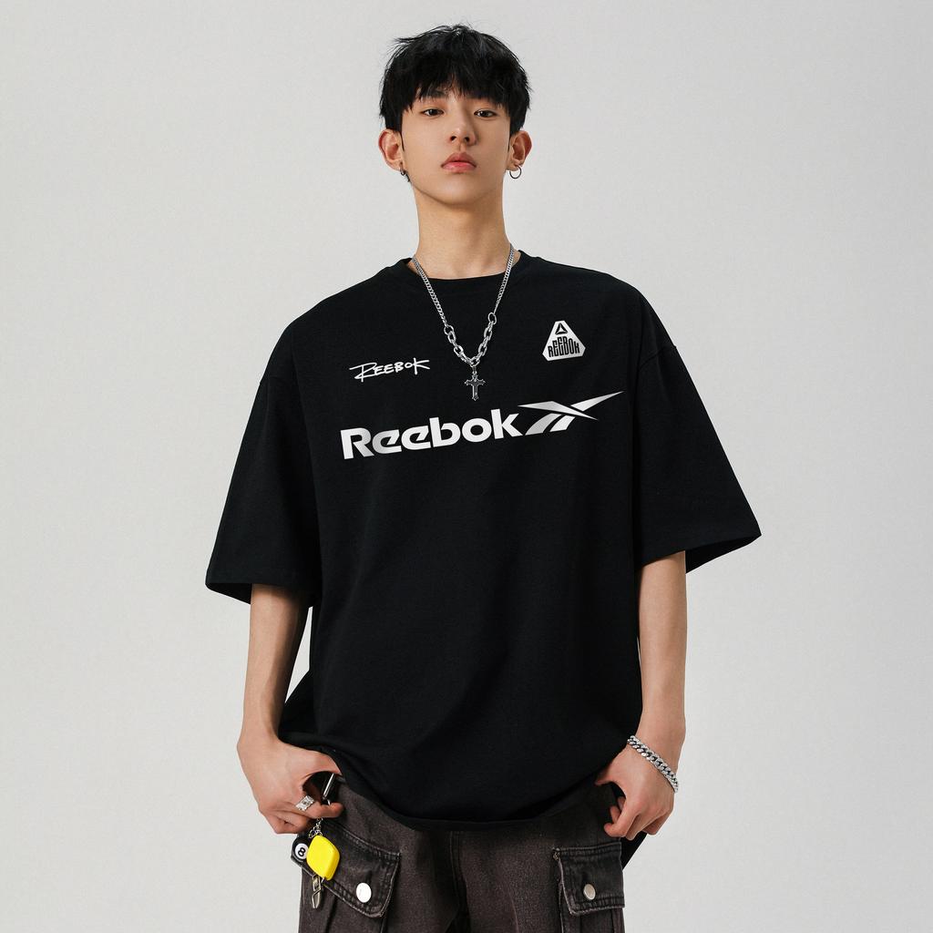 Reebok T Shirts Unisex Crew Neck Moderate Heavyweight 25SRMAX7U-2