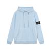 Stone Island Unisex Classic Solid Color Badge Hoodie Sweatshirt