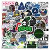 50Pcs Hacker Programming Network Cool Stickers For Luggage Skateboard Laptop Motorcycle Toys Helmet Car Sticker