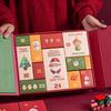 Christmas Advent Boxes 12 Days Advent Countdown Boxes Holiday Favors Container Empty Countdown Calendar for Vacation Home Family