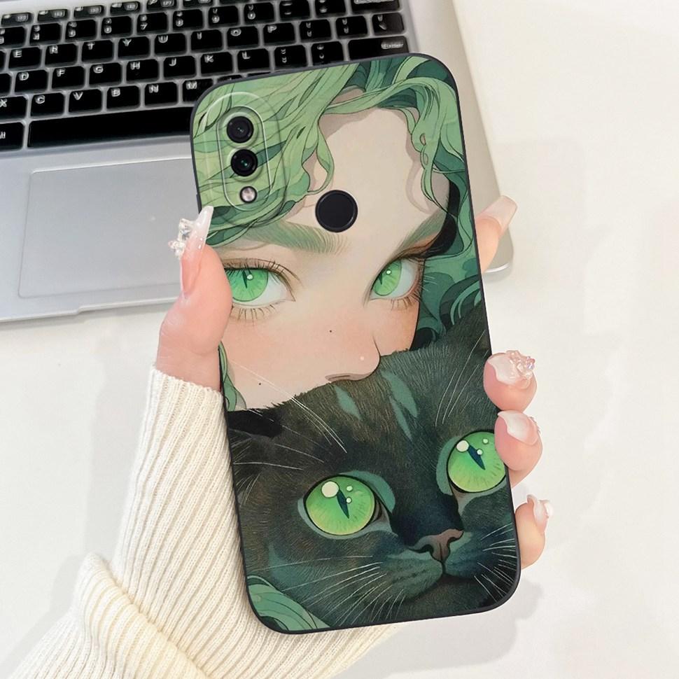 For Xiaomi Redmi Note 7 Case Cute Panda Cartoon Painted Cover Soft Silicone Phone Case For Redmi Note 7 Note7 Back Covers Bumper