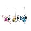 3 buc lumini solare de simulare a albinelor, IP44, impermeabile, pentru exterior, suspendate, lampă insectă
