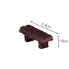 Mini Imitation Solid Wood Tables and Chairs Micro Landscaping Resin Square Wooden Tables Chairs Benches Miniature Ornaments