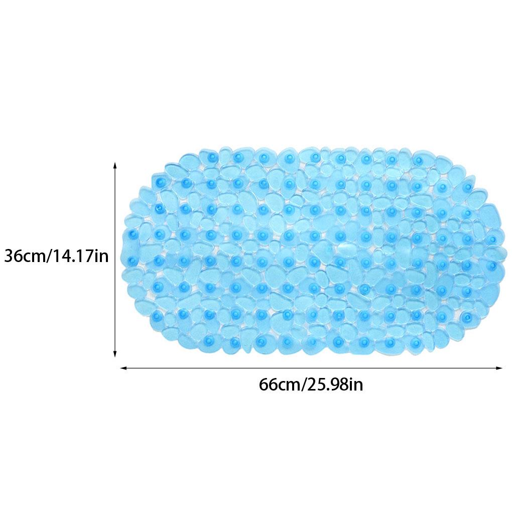 Umweltfreundliche PVC Badezimmer Anti-Rutsch-Matte Sicher und Bequem Badematte Bodenmatte Sicher und Geruchlos