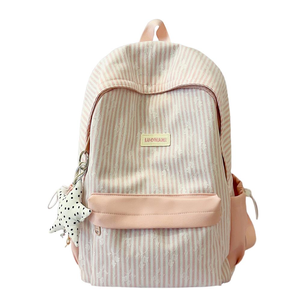 Cartella: nuovo zaino scolastico in stile collegiale, zaino a quadri carino e fresco per studenti di scuola media e superiore, borsa casual di grande capacità