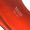 GUCCI 032 194 0979 GG logo Waist belts belt Leather Orange/SilverHardware