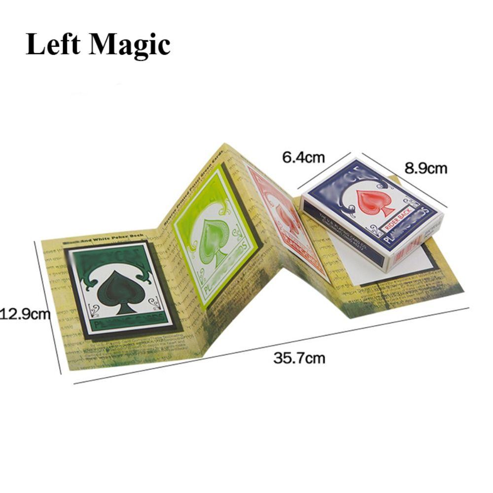 Gimmick Props 3D Advertising Magic Tricks Card Close Up Comedy Game Show Play
