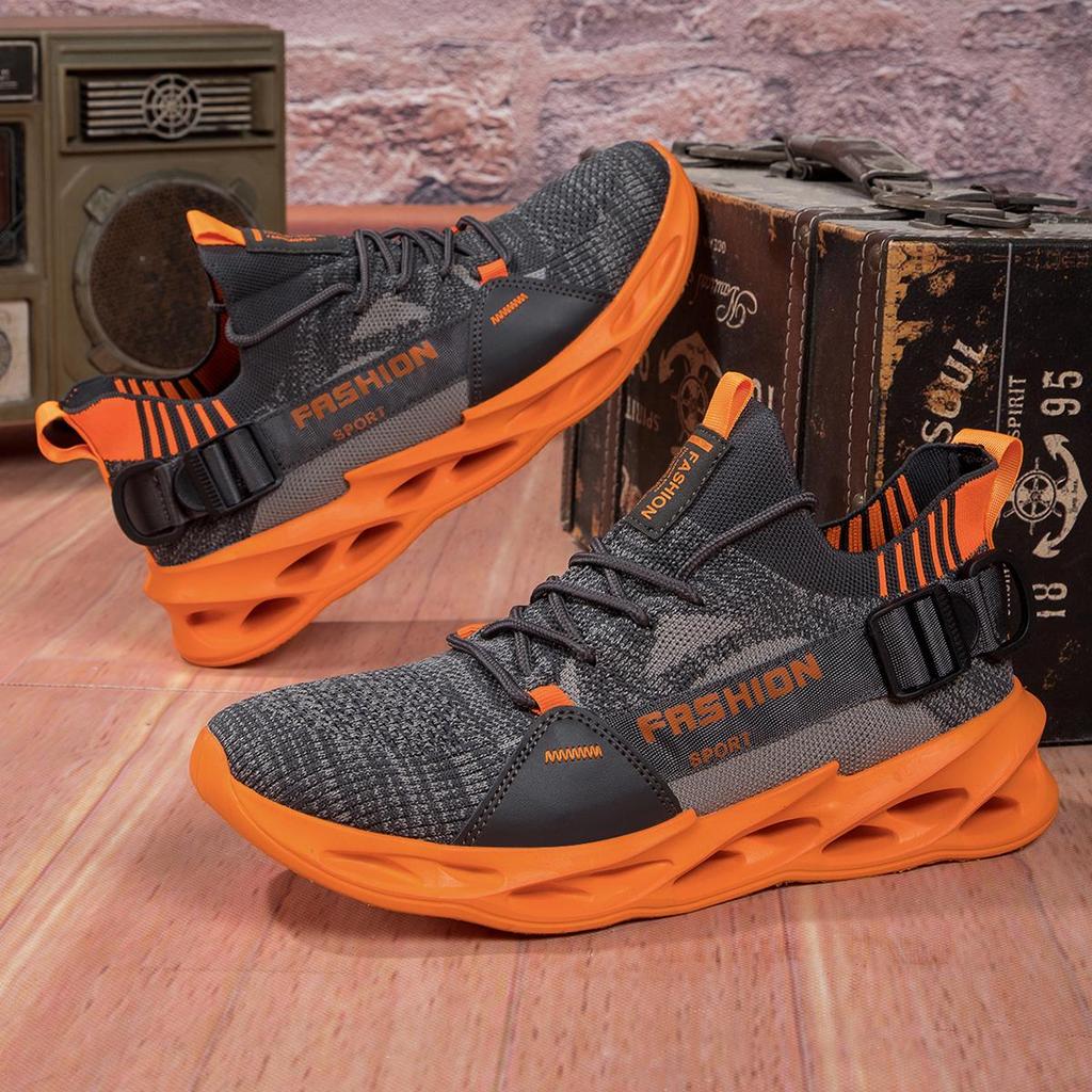 Unisex Sneakers, Blade, Blade Tjock Bottom Mesh, Fashionable Light, Stora sportskor Damsportskor