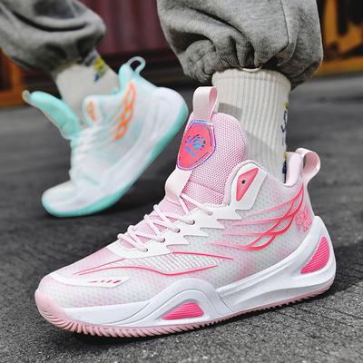 2025 Mesh Basketball Shoes Men's Shoes Non-slip Breathable Sports Shoes Teenagers Middle School Students Practical Training Shoes