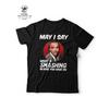 Funny Retro 80s British Comedy Tshirt  May I Say What A Smashing Blouse You Have On Quote  Vintage Rik Mayall  Ade Edmondson Graphic Tee