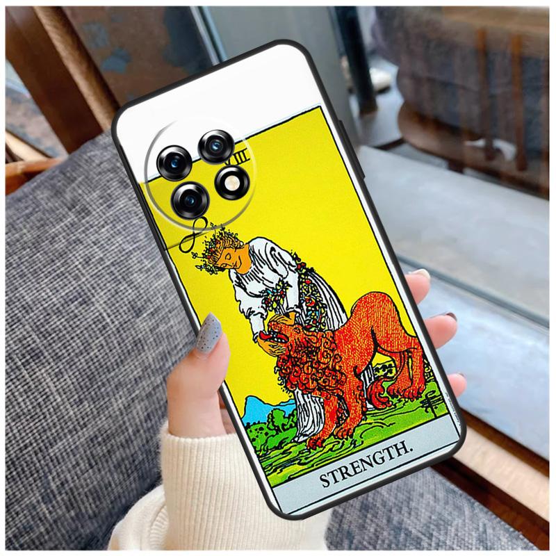 Tarot Card Astrology Sun Moon Lover Case For OnePlus 15 12R 13R 13T 10T 8T 13 12 11 10 Pro Nord 5 CE 2 3 4 Lite N20 N30 Coque