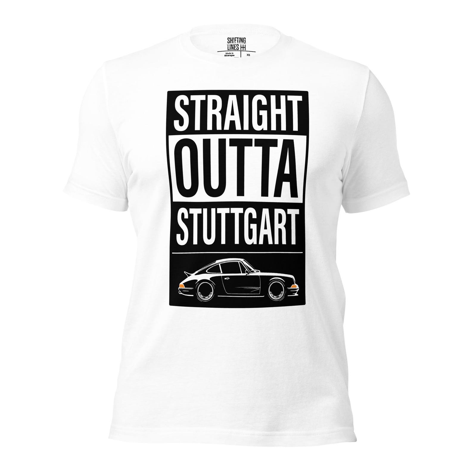 Straight outta Stuttgart RS Ducktail Unisex t-shirt M