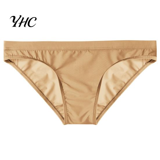 Men Underpants Briefs Stretchy Breathable Comfortable Soft See Through Trendy Ice Silk Sexy Low Waist Panties Daily Life