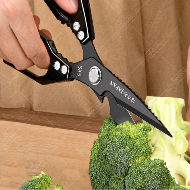 Japanese Household Kitchen Scissors SK5 Stainless Steel Multi-Purpose Shears Specialized Heavy-Duty Chicken Bone Scissor
