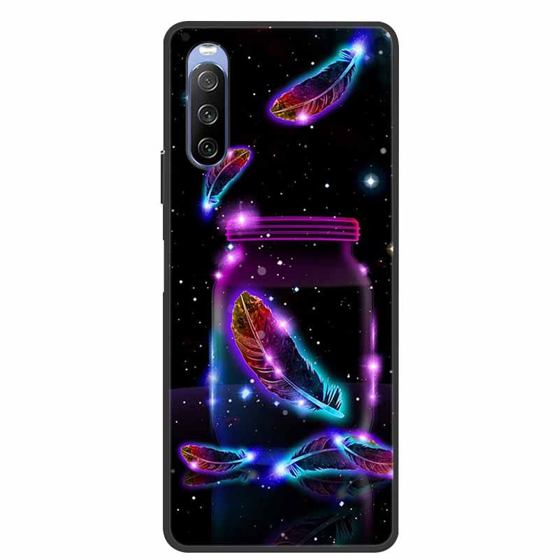 For Sony Xperia 10 IV Cases Soft TPU Silicone Cat Animal Phone Covers For Sony Xperia 1 IV Back Cases Funda for Xperia10IV 6.0''