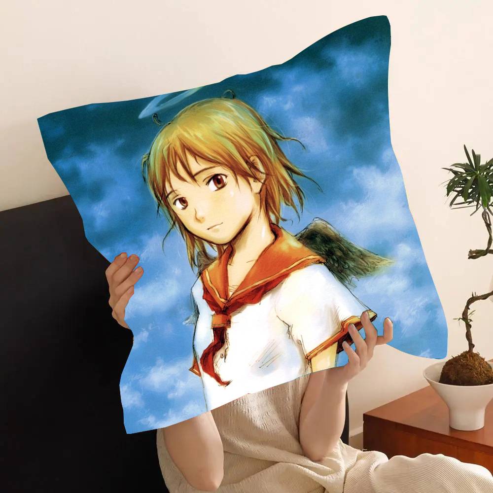 Anime Haibane R-Renmei Pillow Case Fashion Square Pillowcase Bedroom Sofa Room Ins Decoration Leisure