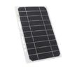 Solarpanel, 10W 5V 2A Monokristallines Silizium Solarbetriebenes Panel für Smartphones, Tablets, Kameras, Solar für Camping Wandern Outdoor Wohnmobilreise
