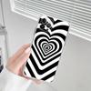 Custodia per telefono in silicone morbido con texture zebrata di mucca dalmata bianca e nera per iphone 14 13 12 11 Pro Mini XS MAX 8 7 6 Plus X XS XR