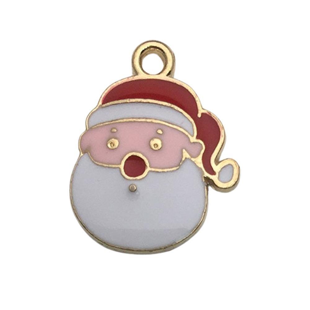 140 Kinds Of Christmas Drips Santa Claus Snowman Snowflake Deer Earrings Bracelet Pendant Diy Jewelry Accessories