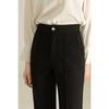 MengShuYa Women's Spring High-Waist Slim Flare Pants