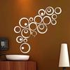 Home Accessories DIY Creative Decoration 3D Mirror Circle Wall Stickers