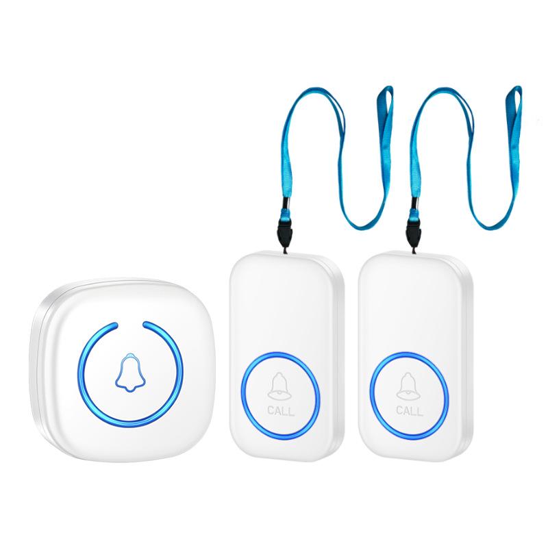 Elderly Wireless Emergency Alarm with Lanyard & Music Bracelet