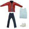 Muñeco Masculino 1/6 Con Conjunto de Ropa Homesome Soldier Muñeco Hombre Ropa Hecha a Mano Atuendo Para Muñeco Ken Príncipe de 29CM