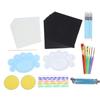 47Pcs Mandala Dotting Tools Set DIY Art Painting Template Mini Easel Accessories