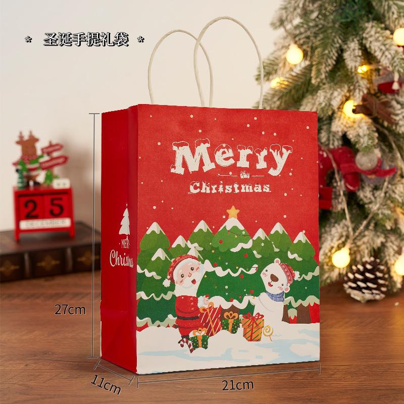 Christmas Gift Box Santa Claus Resin Tabletop Ornament Tree Decor Party Favor Toy-Perfect Small Gift for Children