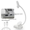 Flexible Clip on Book Lamp Touch Control Reading Light Eye Caring USB Rechargeable Books Led Lights for Night Reading Table Lamp