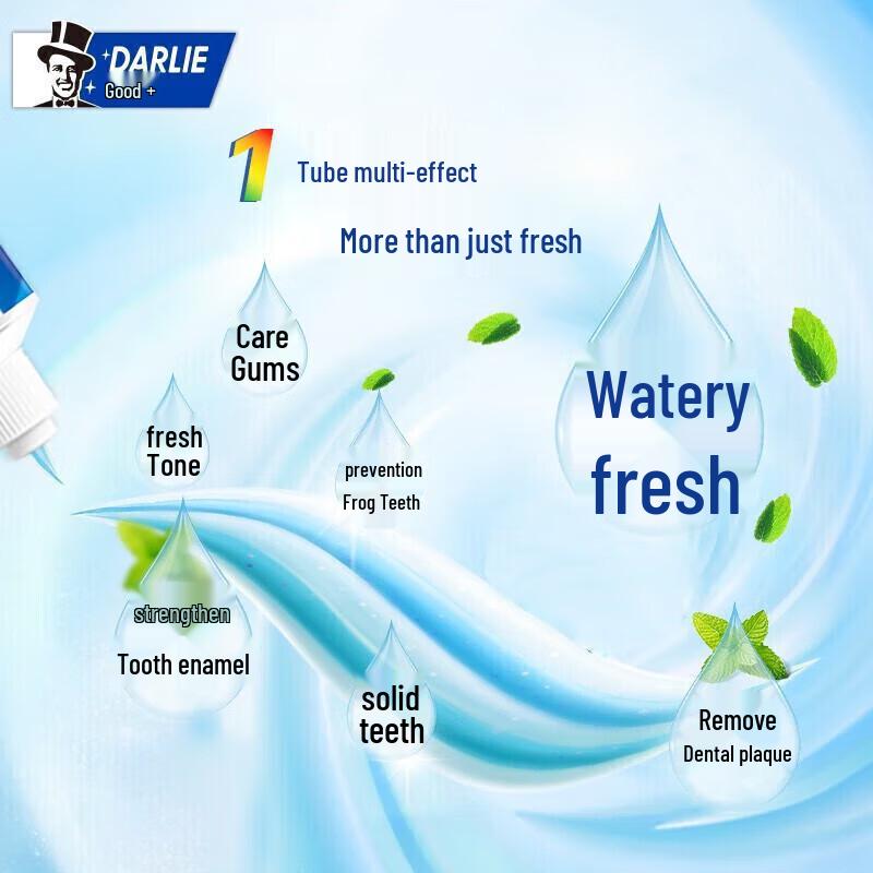 Darlie Aqua Fresh Spring Mint Toothpaste (2-pack)