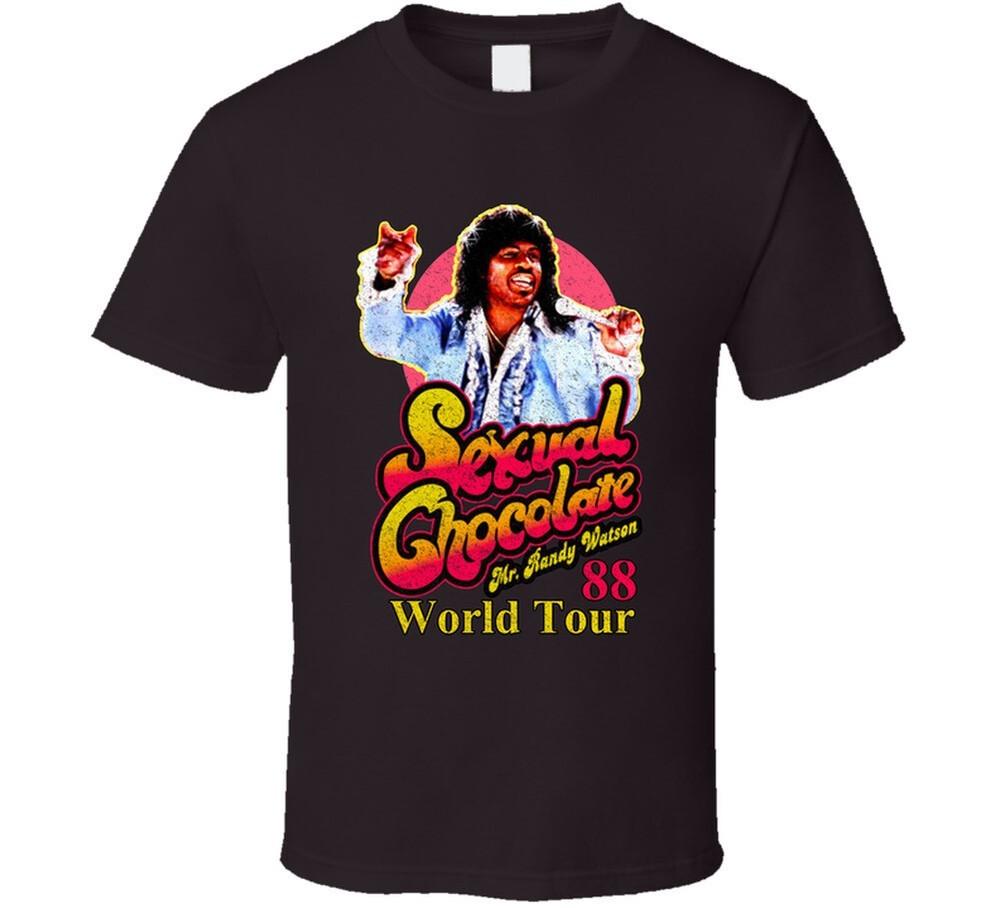 Sexual Chocolate Wolrd Tour 88 Randy Watson T Shirt All Size S-4XL Unisex T-Shirt S