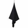 Sports Towels 2 Pcs Black 200 X 100 Cm