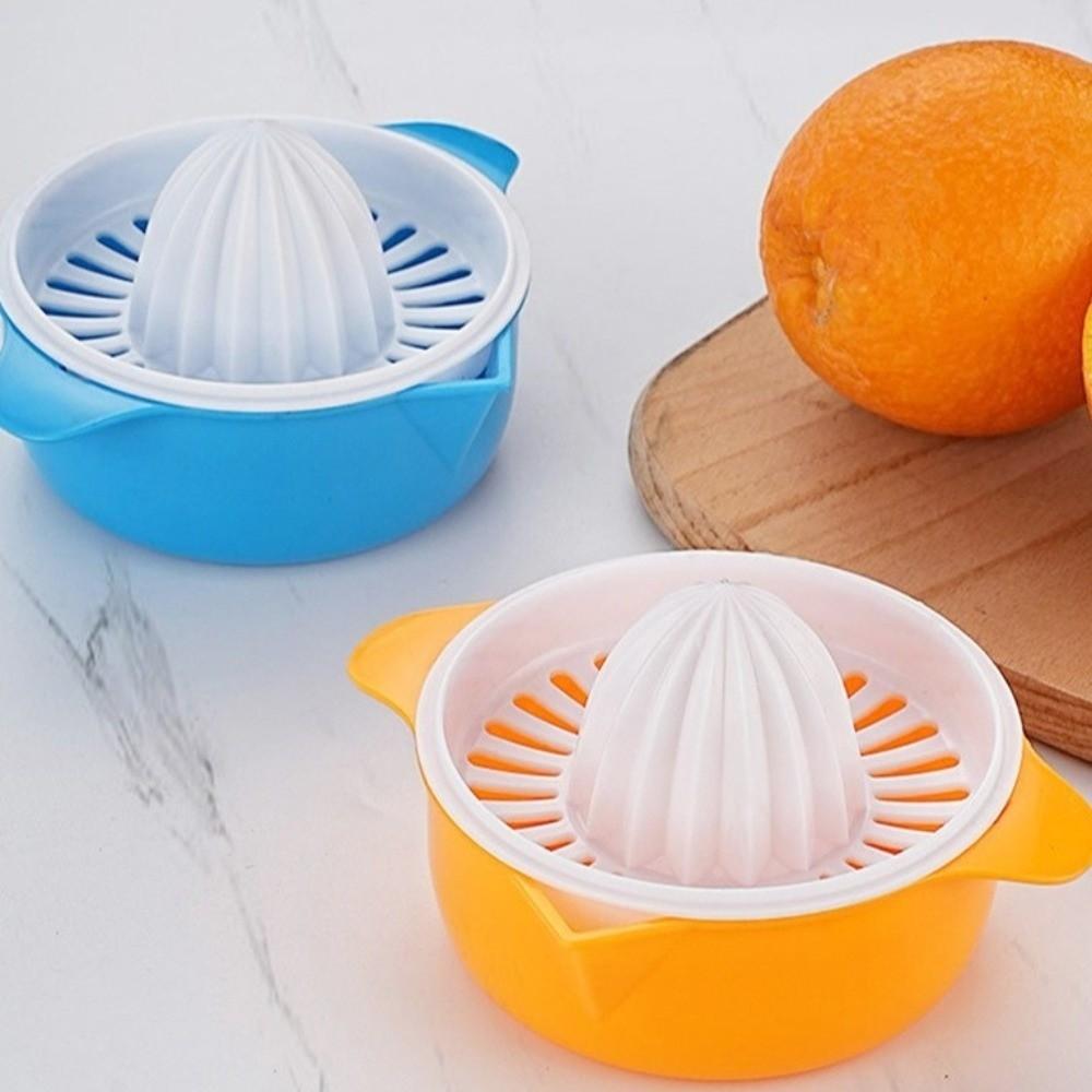 Plastic Hand Lemon Squeezer Detachable Citrus Juicer Multifunctional Fruit Press  Camping